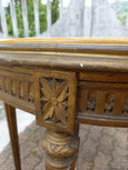 #7236-PUGG - Marble Top Table