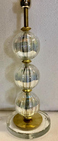 #7246-PAGG - Pair of Murano Lamps