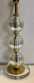 #7246-PAGG - Pair of Murano Lamps