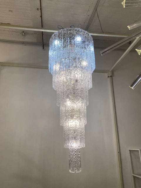 #7308-SAGG - Murano Chandelier (2 Available)