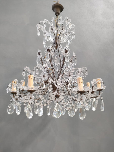 #7574-RAGG - Crystal Chandelier