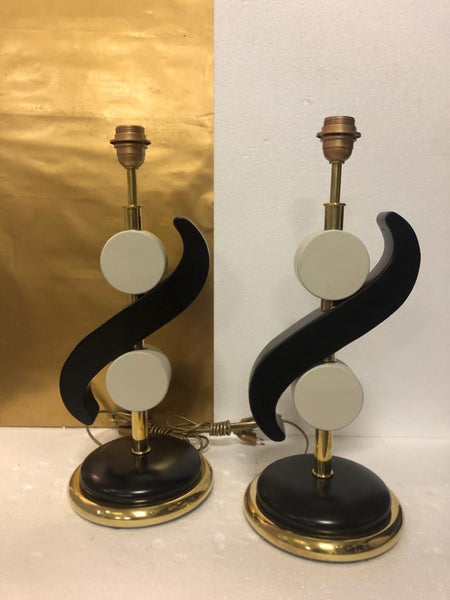 #6462-UCGG - Pair of Murano Lamps