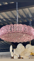 #5746 - Murano Chandelier (3 Sizes, Clear or Colored Glass)