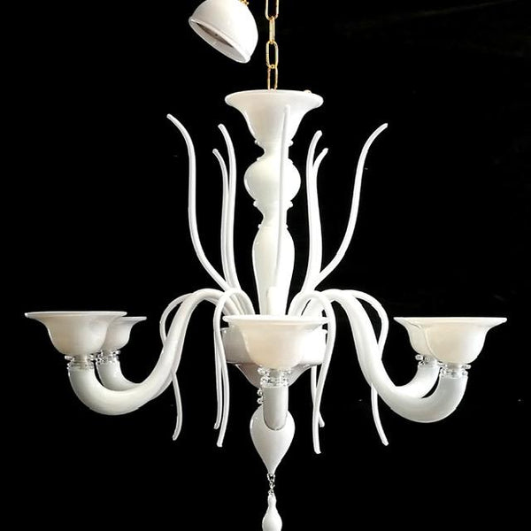 #5715 - Murano Chandelier (5 Sizes, Choice of Color)