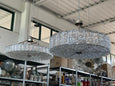 #5026 - Murano Chandelier (4 Sizes, Clear or Colored Glass)