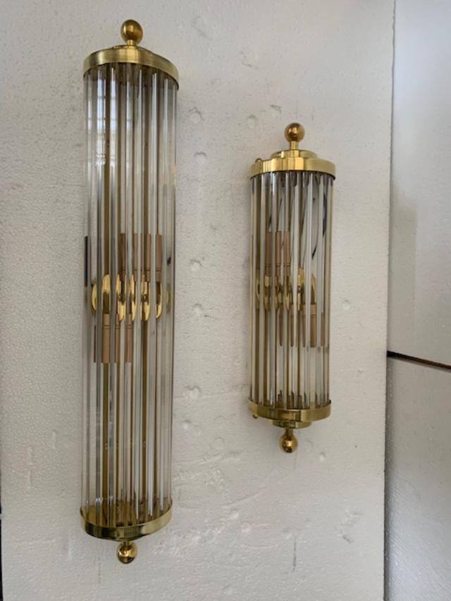 #5158 - Pair of Murano Sconces (Available in 2 Sizes)