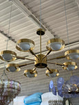 #5739-SAGG - Murano Chandelier (Choice of Color)