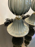 #5117-RUGG - Pair of Murano Lamps