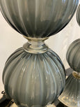 #5117-RUGG - Pair of Murano Lamps