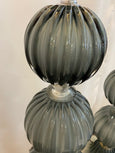 #5117-RUGG - Pair of Murano Lamps