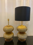#5103-RUGG - Pair of Murano Lamps