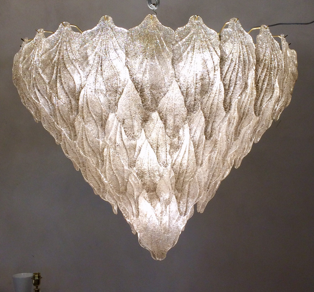 #6066-HAGG - Murano Chandelier (Only 1 Available)
