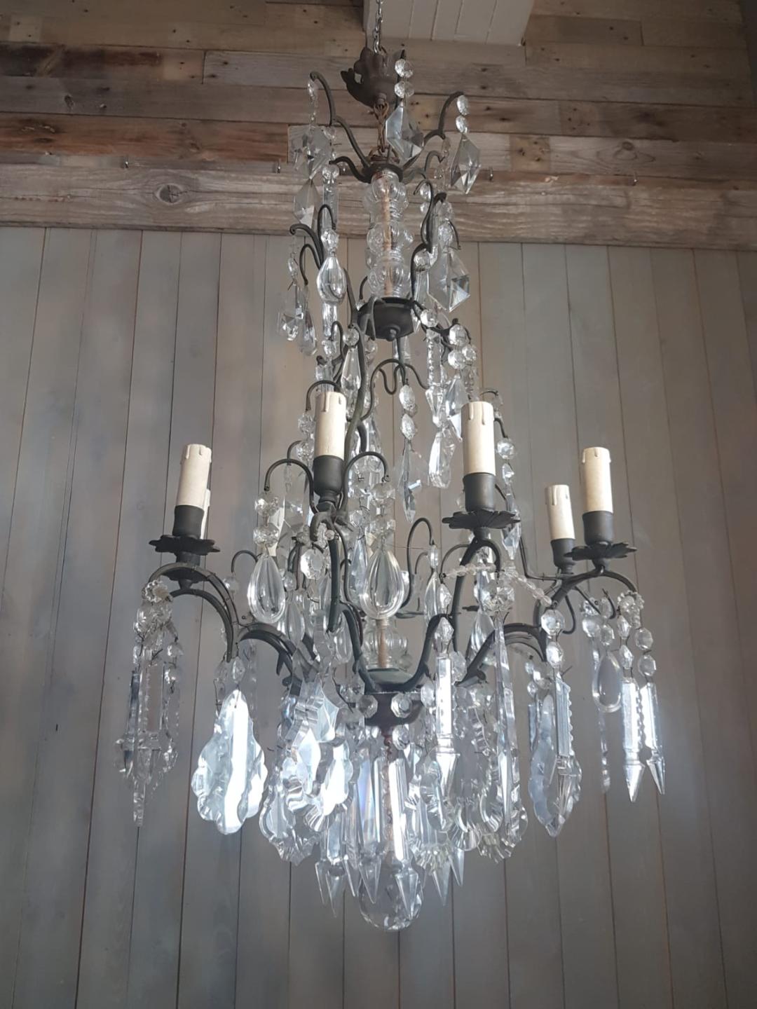 #5292-PAGG - Crystal Chandelier