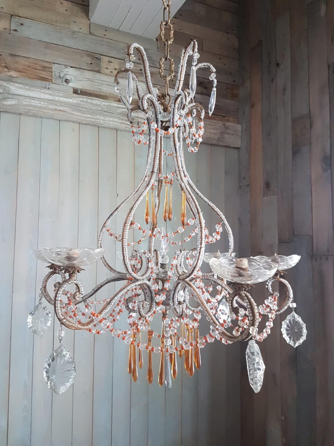 #5919-PAGG - Crystal Chandelier
