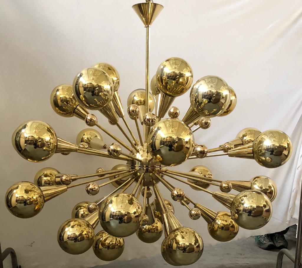 #6360-NAGG - Oval Gold Murano Chandelier