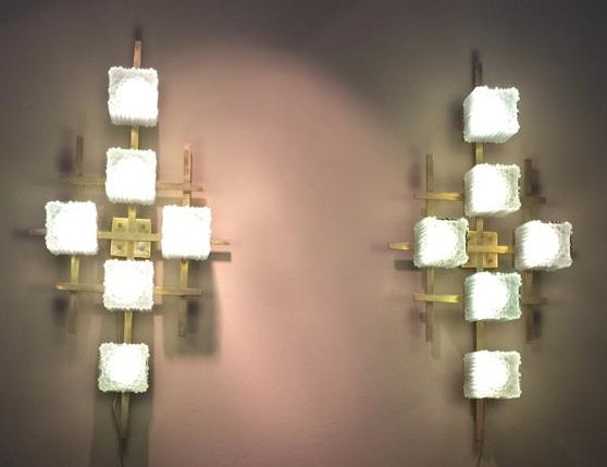 #6384-RGGG - Pair of Sconces