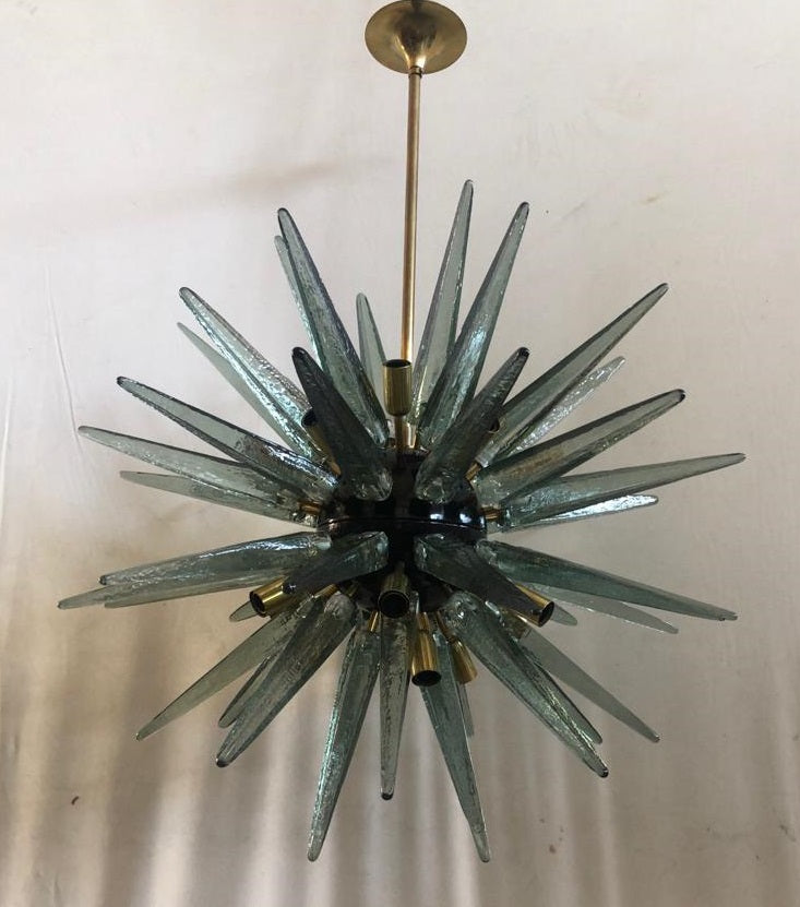 #6752-SAGG - Murano Chandelier (Choice of 2 Colors)