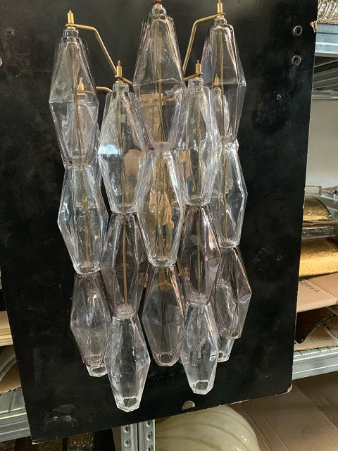 #5053-UIGG - Pair of Murano Glass Sconces